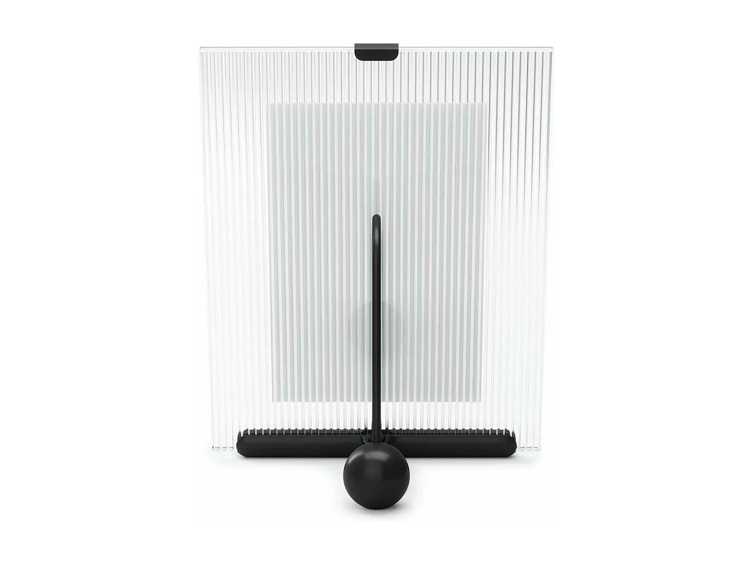 Cadre photo en zinc et verre Flute Pour photo 13 x 18 cm