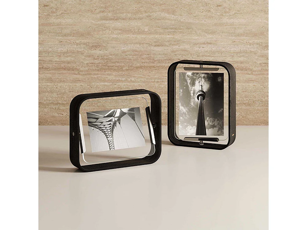 Cadre photo en bois de hêtre et verre Bellwood