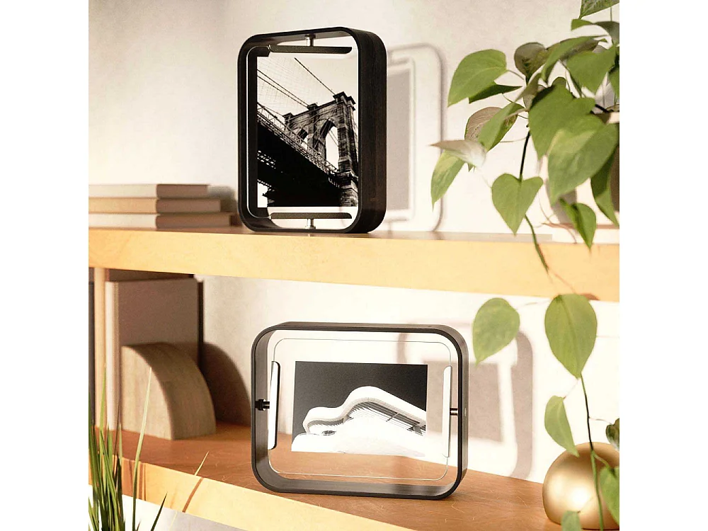 Cadre photo en bois de hêtre et verre Bellwood