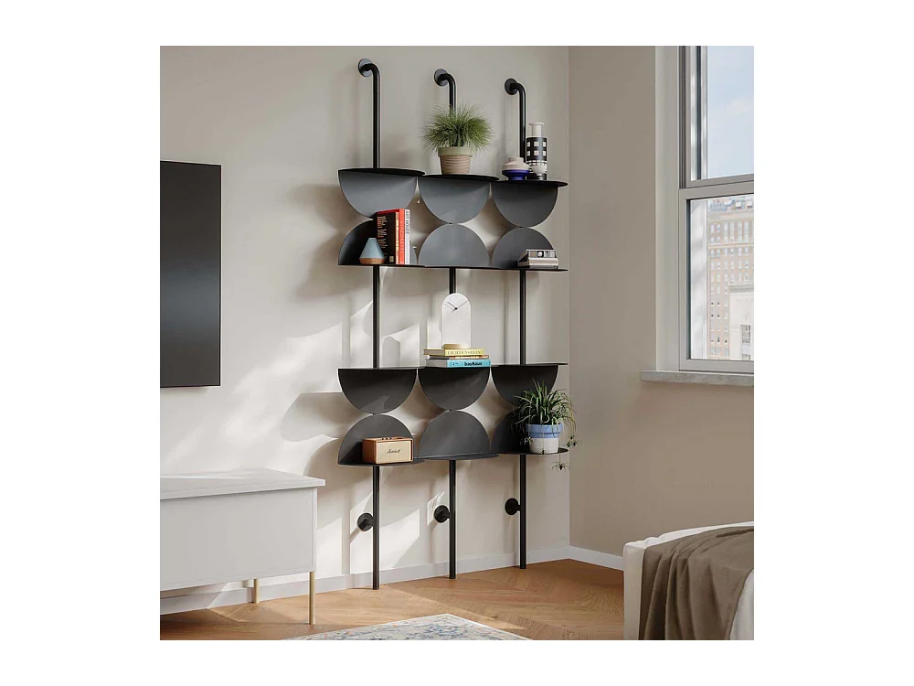 Etagère autoportante en métal Solis
