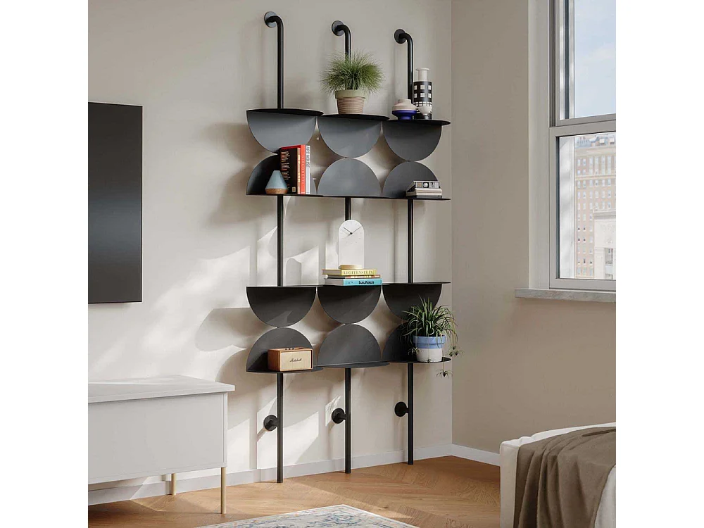 Etagère autoportante en métal Solis