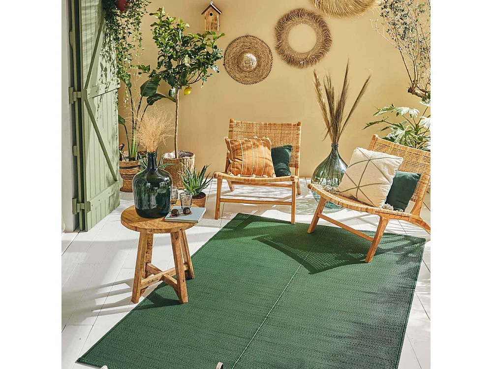 Tapis extérieur en polypropylène Spargi 1747 vert 120 x 160 cm