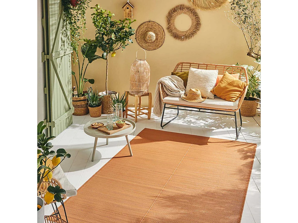 Tapis extérieur en polypropylène Spargi 1747 terra 150 x 220 cm