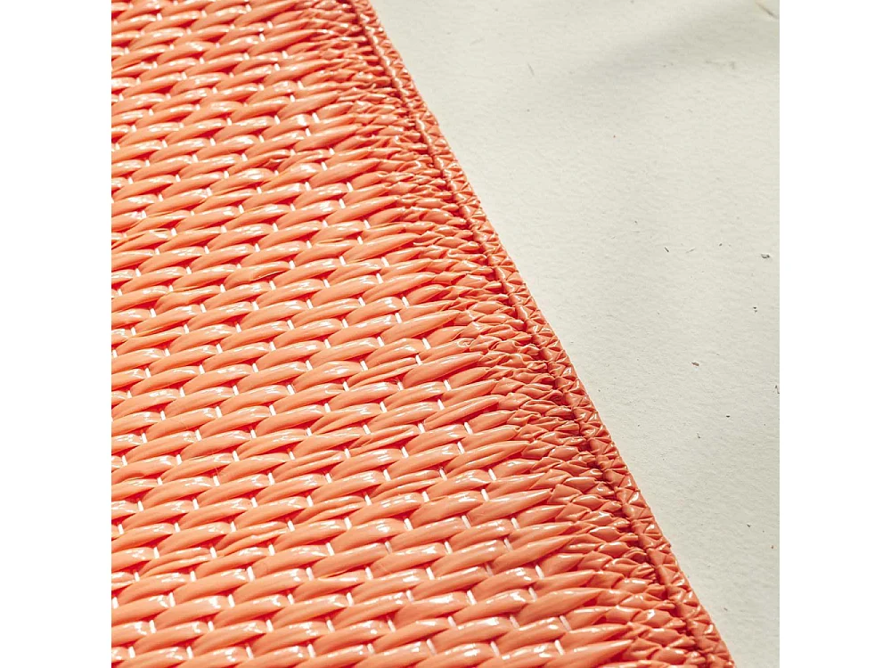 Tapis extérieur en polypropylène Spargi 1747 corail 120 x 160 cm