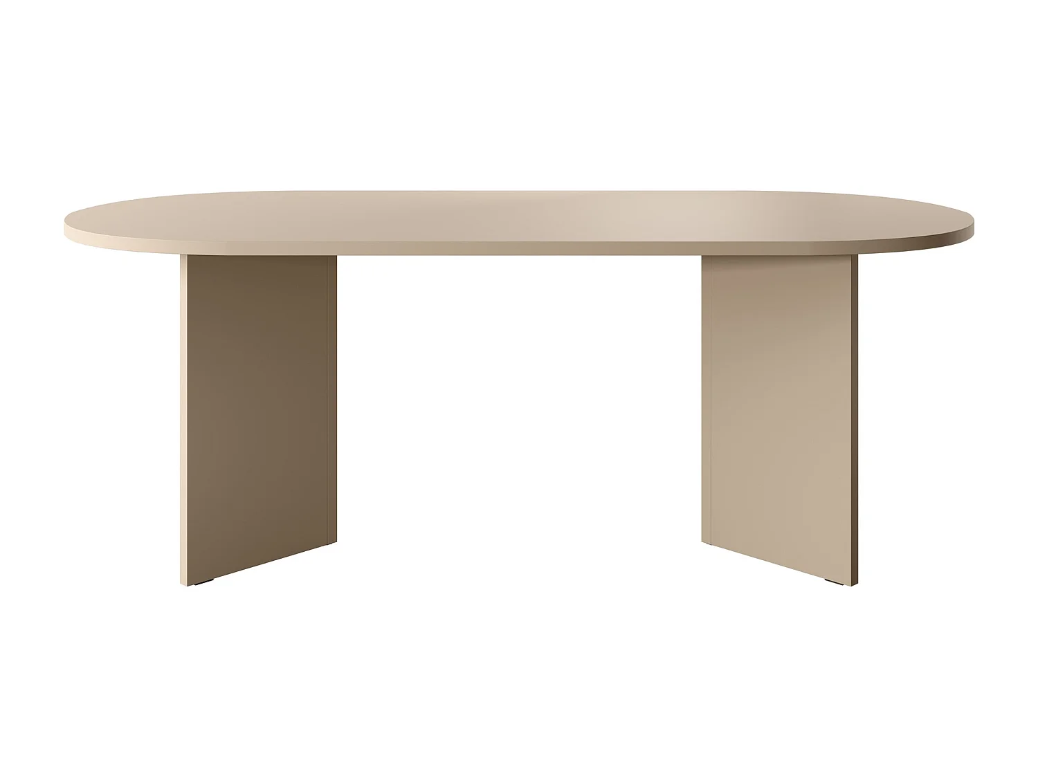 Eettafel - Cappuccino kleur - 90x204 cm - OVO