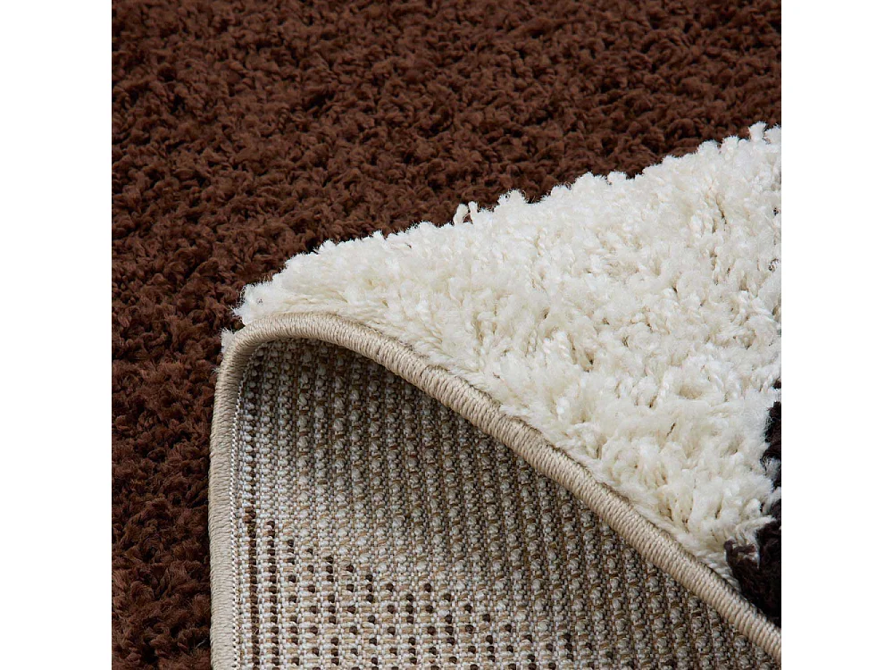 Tapis intérieur en polypropylène Vivara 1060 marron 200 x 280 cm