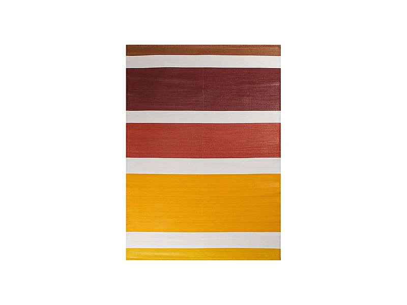 Tapis extérieur en polypropylène Spargi 1744 orange 120 x 160 cm