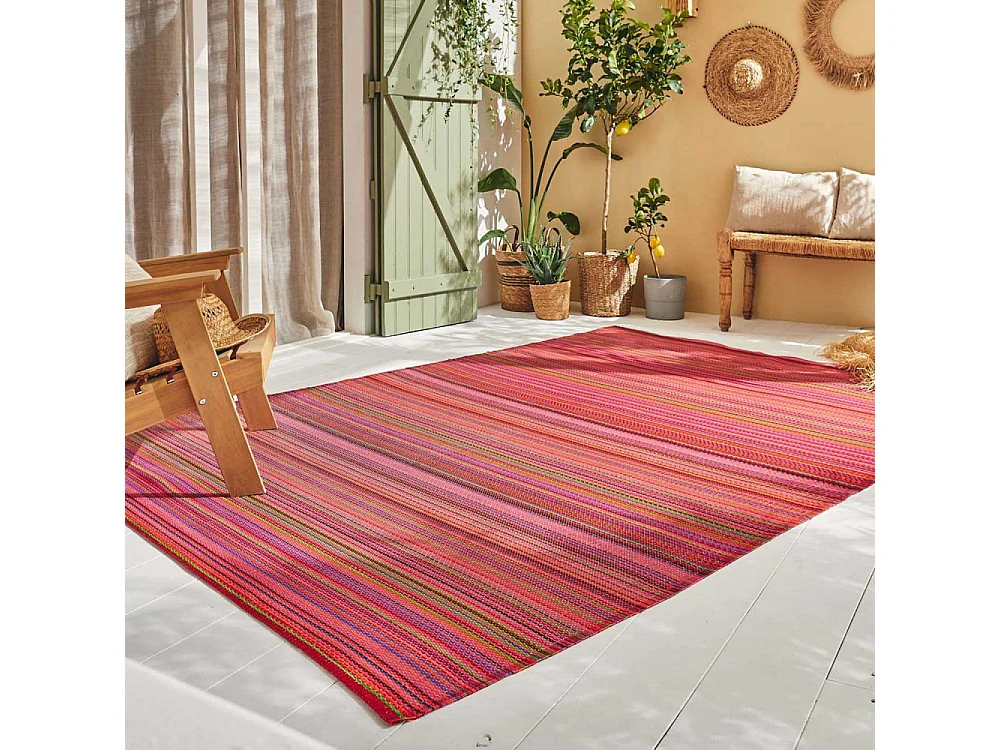 Tapis extérieur en polypropylène Spargi 1746 violet 120 x 160 cm