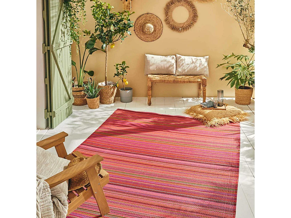 Tapis extérieur en polypropylène Spargi 1746 violet 120 x 160 cm