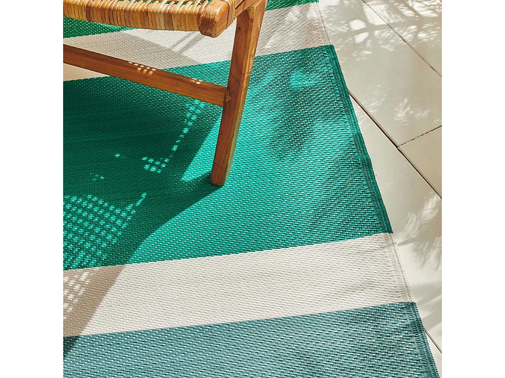 Tapis extérieur en polypropylène Spargi 1744 vert 150 x 220 cm