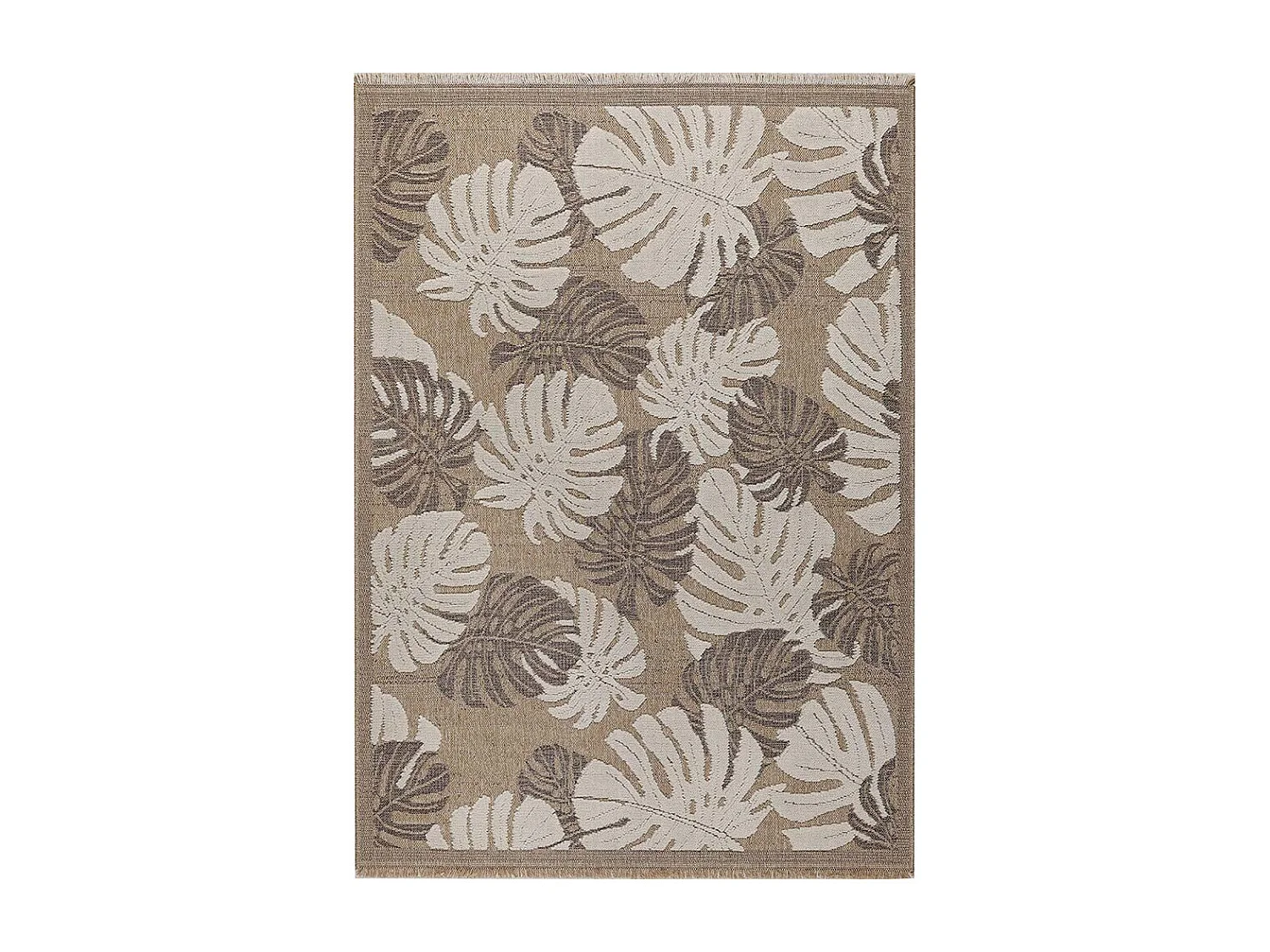 Tapis intérieur extérieur aspect jute marron Tijuana 9062 290 x 200 cm