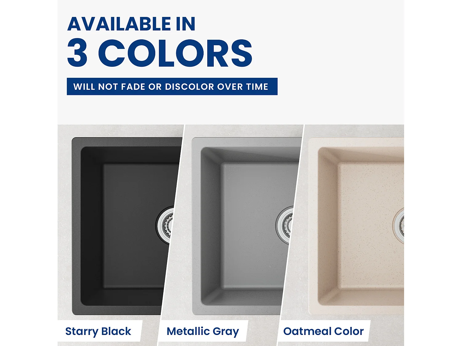 Cecipa max Evier 1 bac avec égouttoir - Evier à encastrer Quartz et résine - Evier de Cuisine avec étagère Gris (65 x 45 cm),EU Modèle