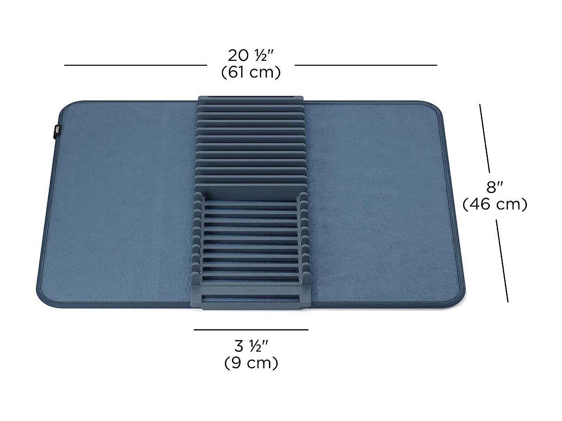 Alfombra plegable para secar platos Udry