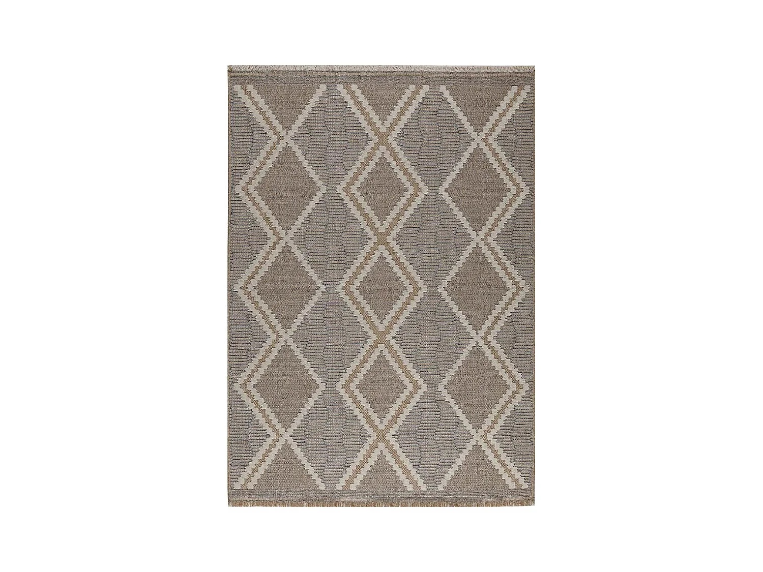 Tapis intérieur extérieur aspect jute bleu Tijuana 9048 170 x 120 cm