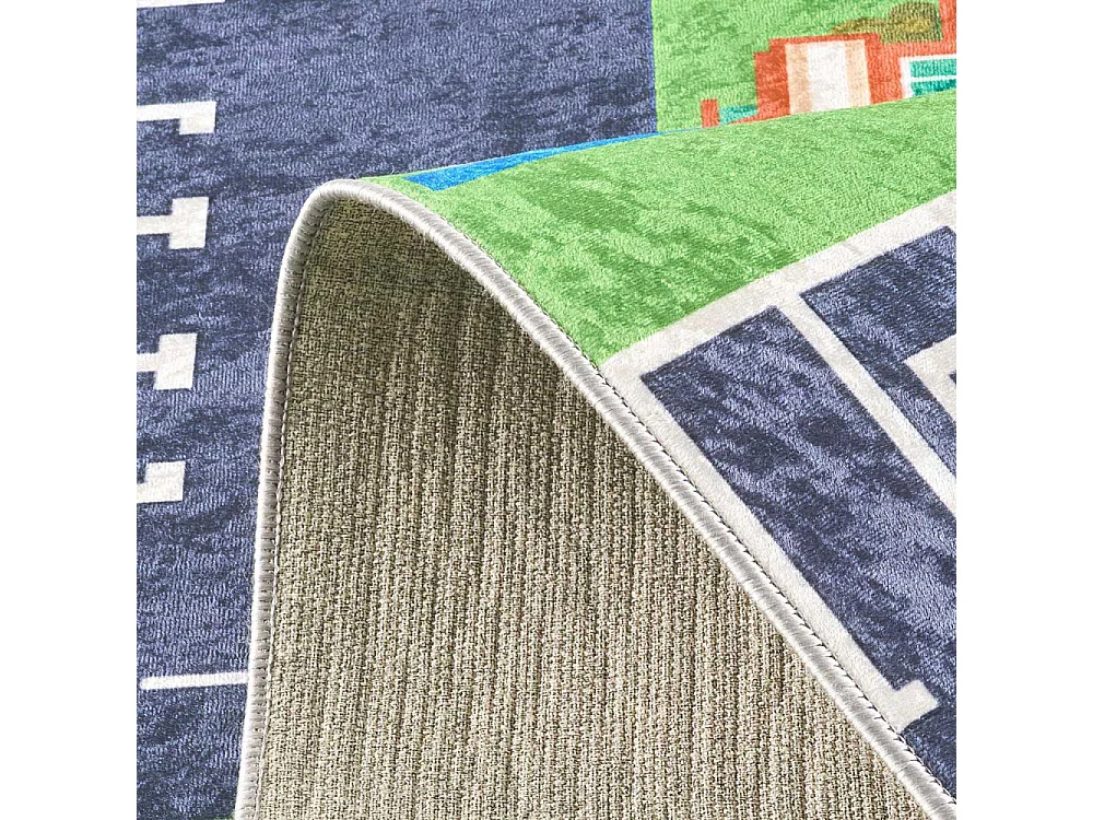 Tapis intérieur à poils courts Alix 738 vert 120 x 160 cm