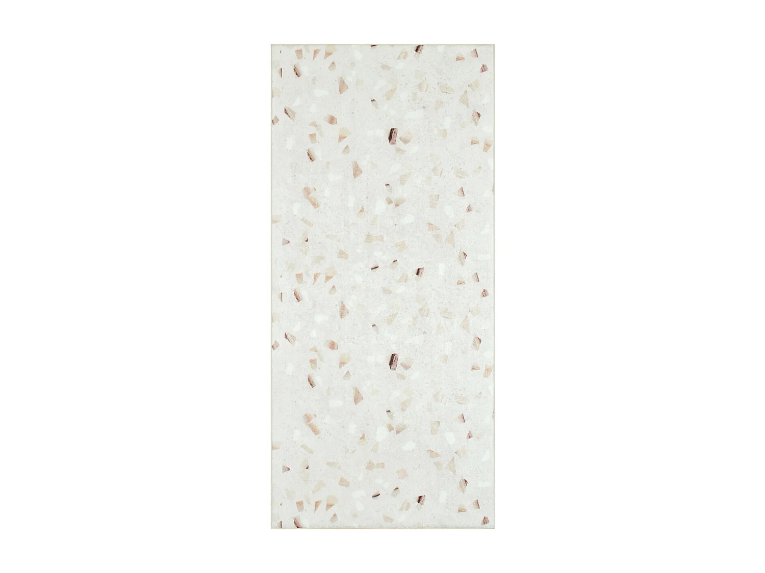 Tapis de bain en polyester 60 x 130 cm Ravello Modèle 1