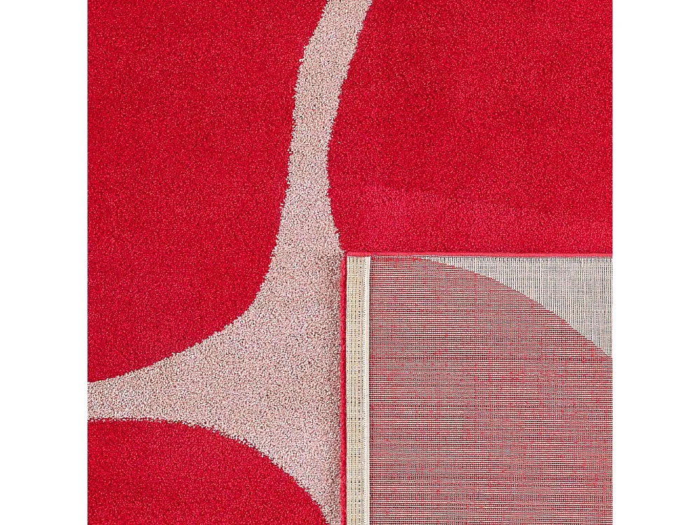 Tapis intérieur à poils longs Swing 385 rouge 200 x 280 cm