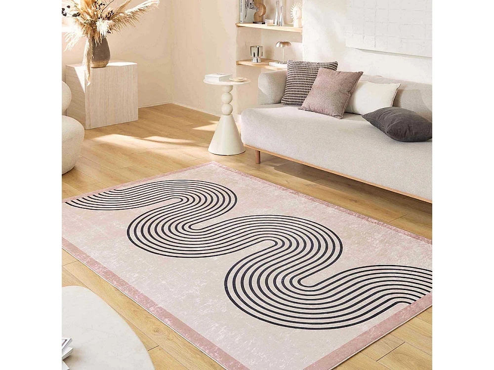 Tapis intérieur à poils courts Cosmo 762 200 x 290 cm