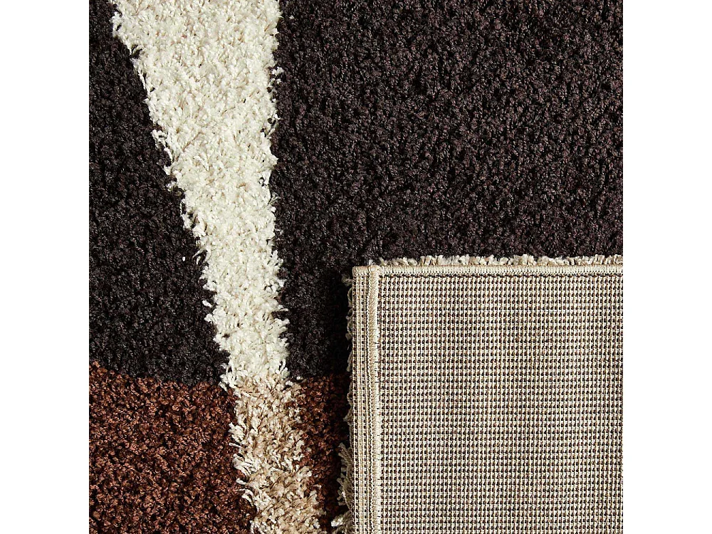 Tapis intérieur en polypropylène Vivara 1061 marron 80 x 140 cm