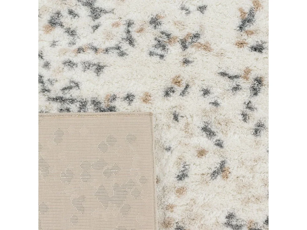 Tapis intérieur en polyester poils longs Léna confettis 290 x 200 cm