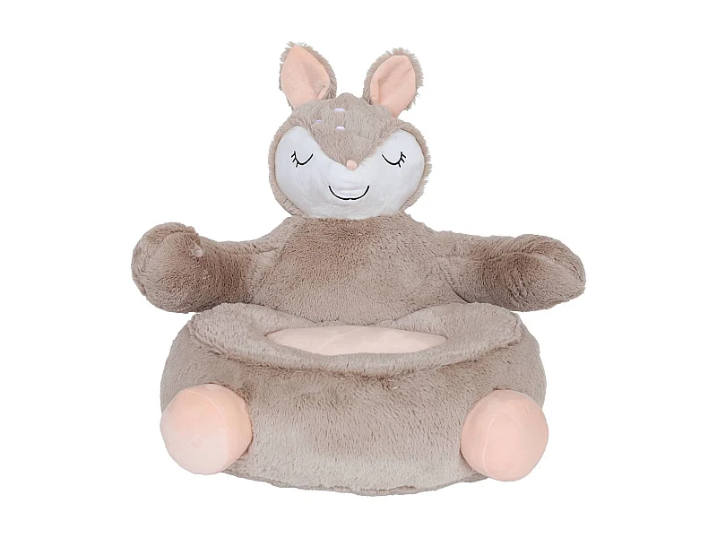 Sillón bambi infantil pardo