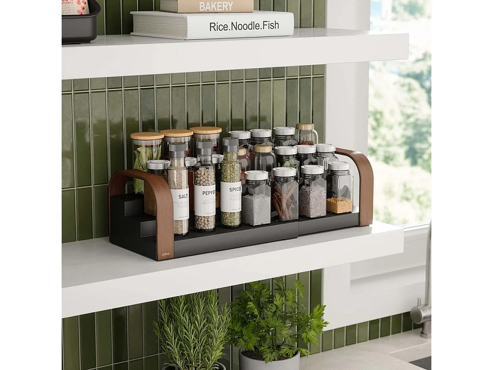 Étagère à épices extensible 3 niveaux Bellwood