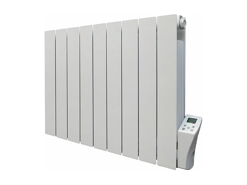 Chauffage électrique inertie fluide - 1500W - Blanc - Adda Allauve