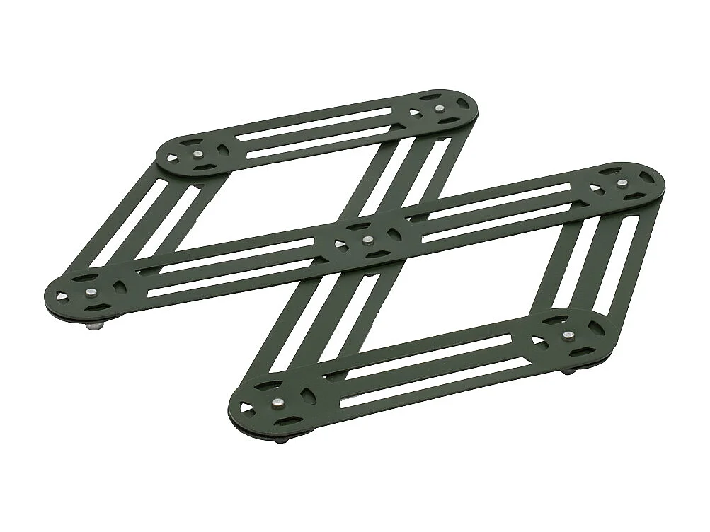 Dessous de plat étirable vert sapin 25x12 cm