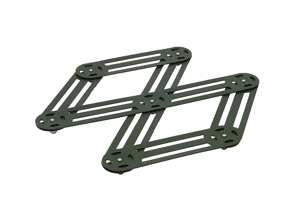Dessous de plat étirable vert sapin 25x12 cm