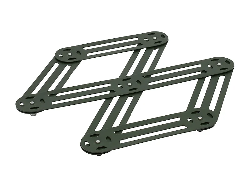 Dessous de plat étirable vert sapin 25x12 cm