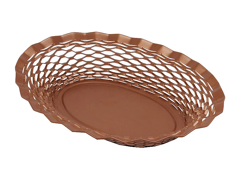 Corbeille à pain cuivre 25x18 cm