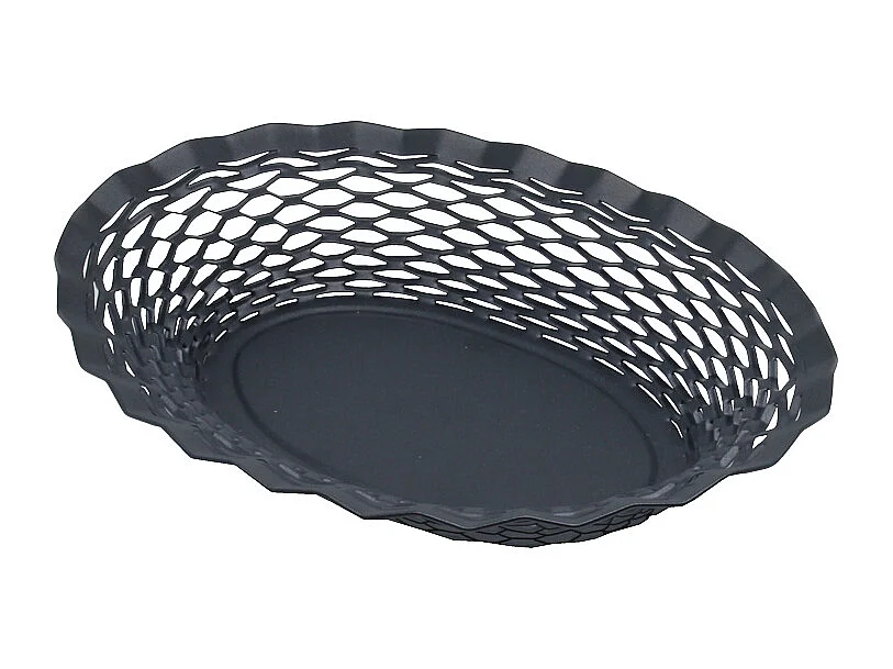 Corbeille à pain bleu nuit 25x18 cm