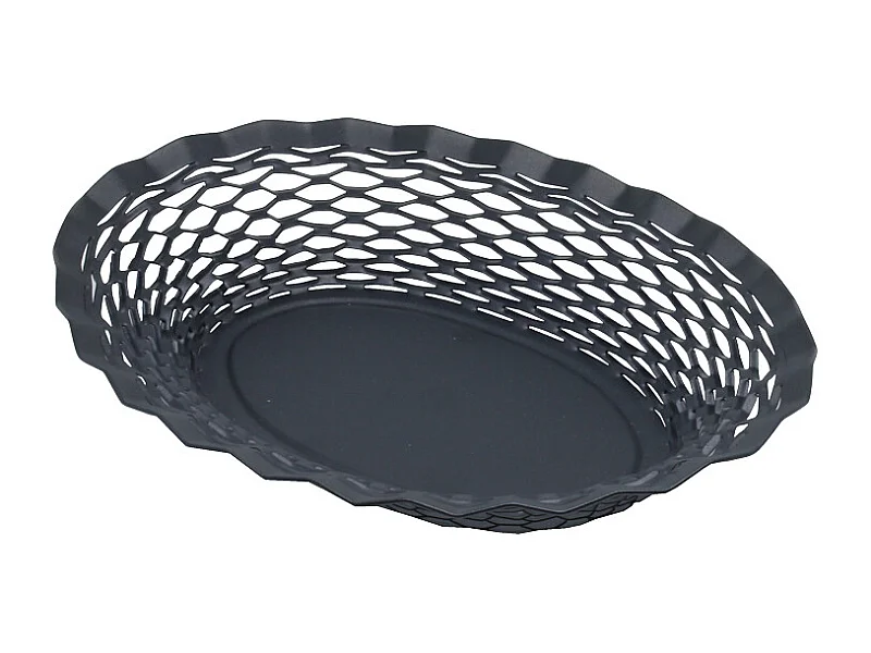 Corbeille à pain bleu nuit 25x18 cm