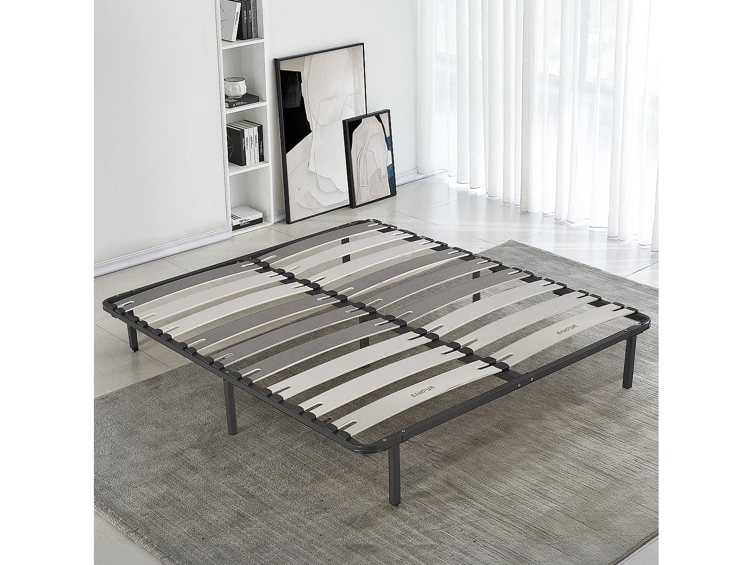 Sommier Robuflex : Confort morphologique avec lattes larges