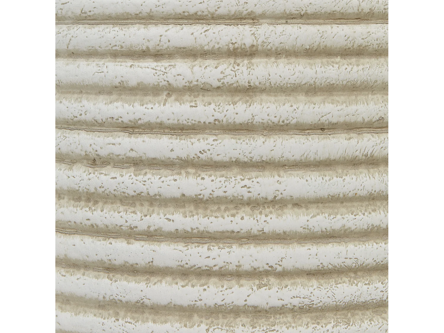 Cache-pot sur pied ALPINUS Métal 31 cm Taupe