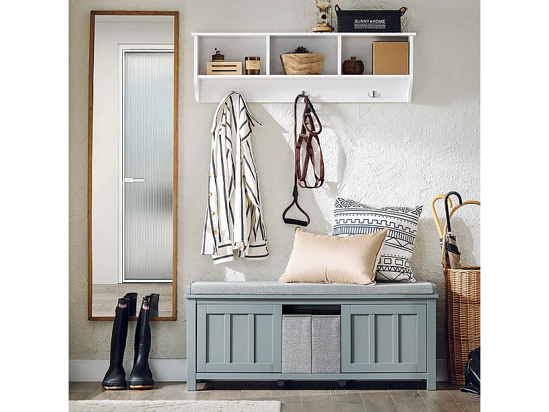 Półka na buty ze schowkiem FSR173-HG