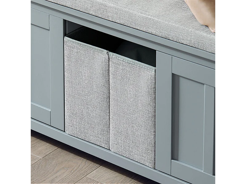 Półka na buty ze schowkiem FSR173-HG