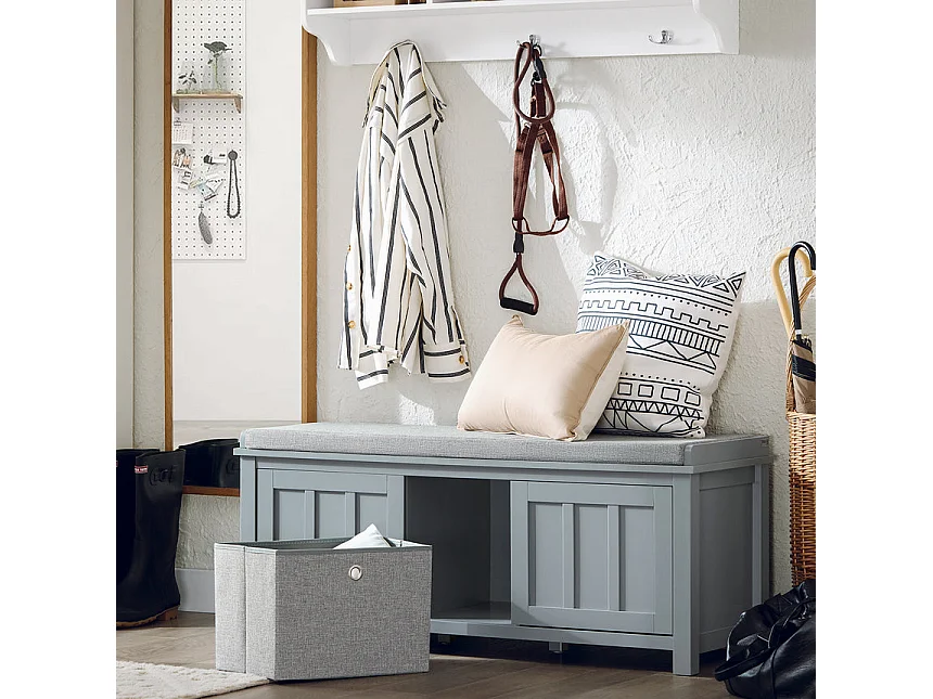 Półka na buty ze schowkiem FSR173-HG