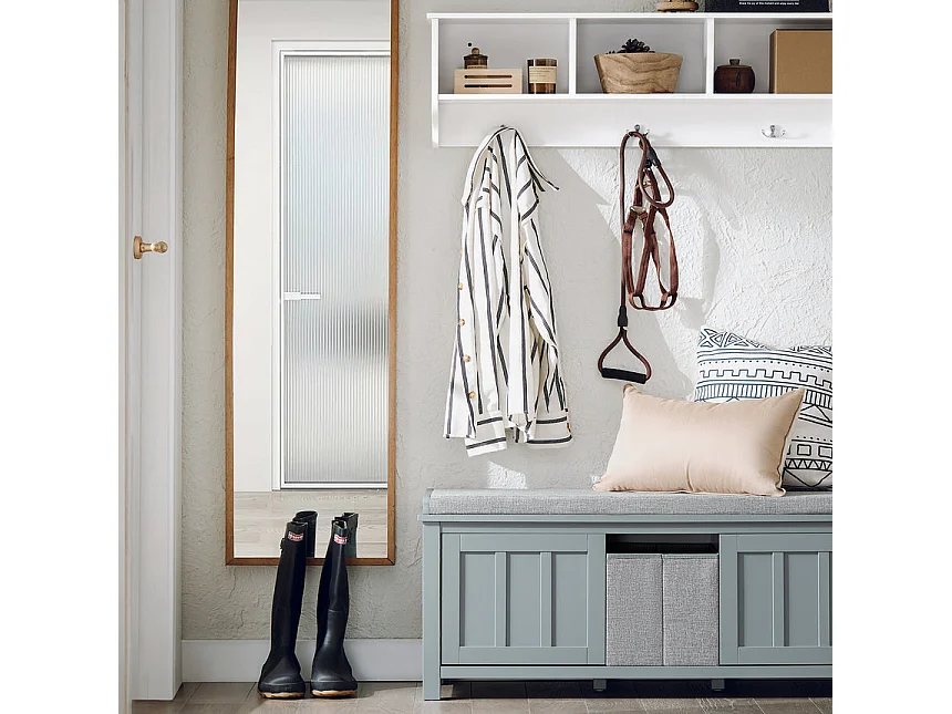 Półka na buty ze schowkiem FSR173-HG