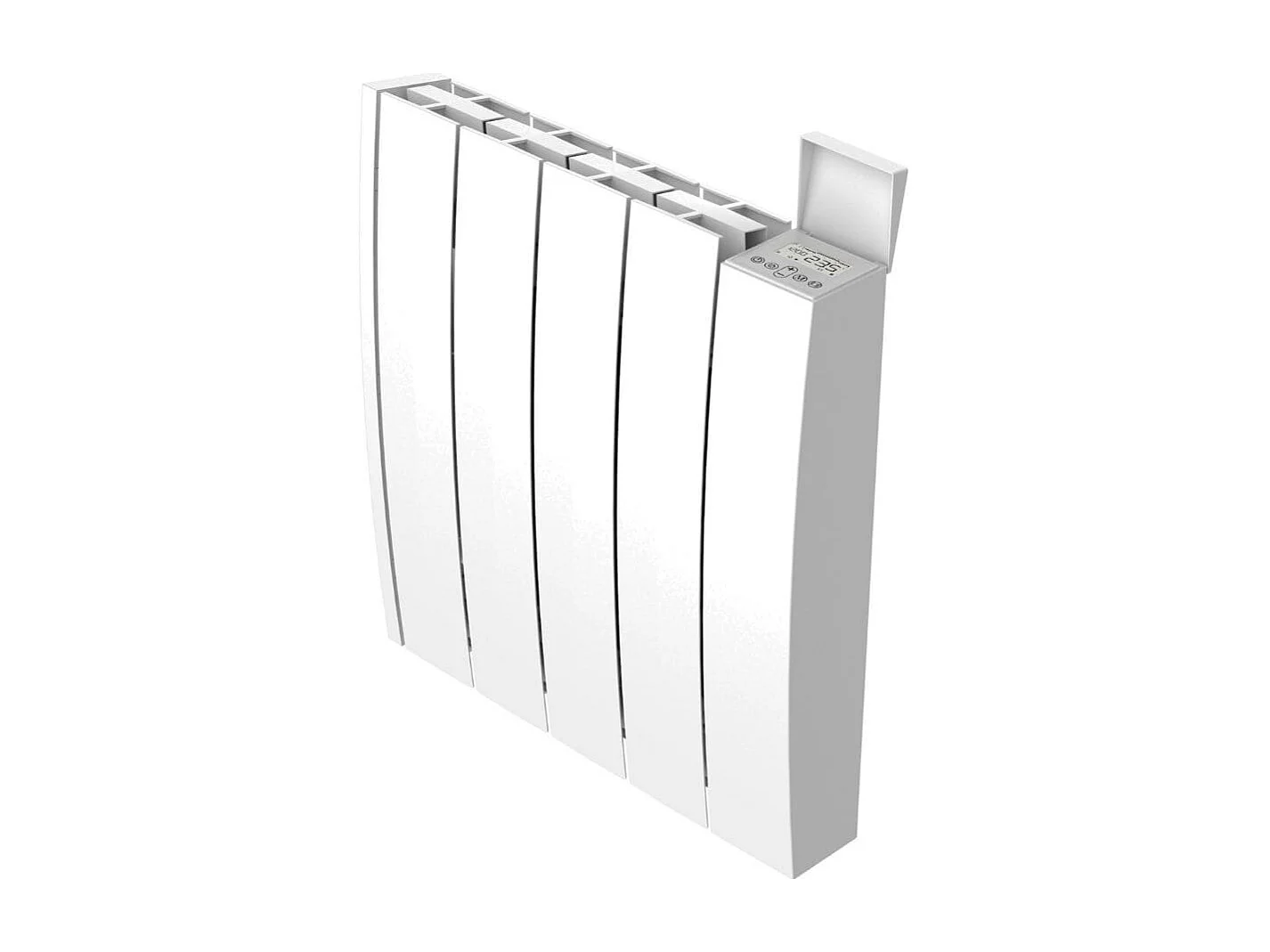 Chauffage électrique céramique inertie sèche 1000W - Blanc - Voltman