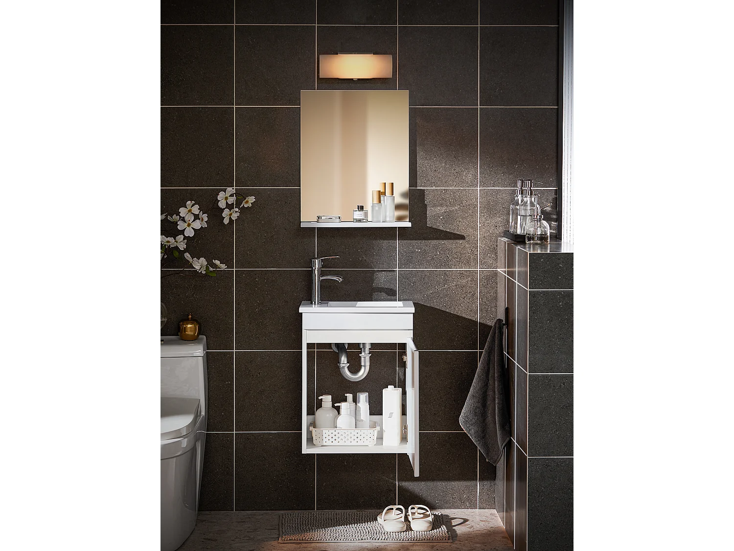 SoBuy Badmöbel-Sets BZR170-SET