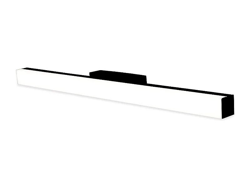 Applique de salle de bain 78cm Noire (20W 1600lm 4000K IP44) - Voltman