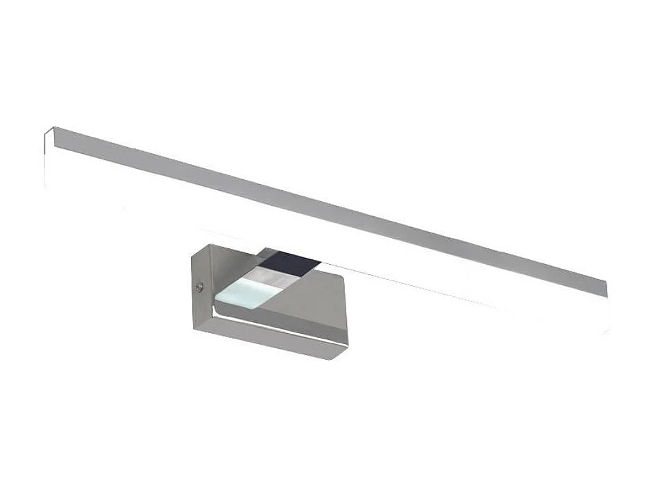 Applique de salle de bain 78cm chrome (16W 1280lm 4000K IP44) - Voltman