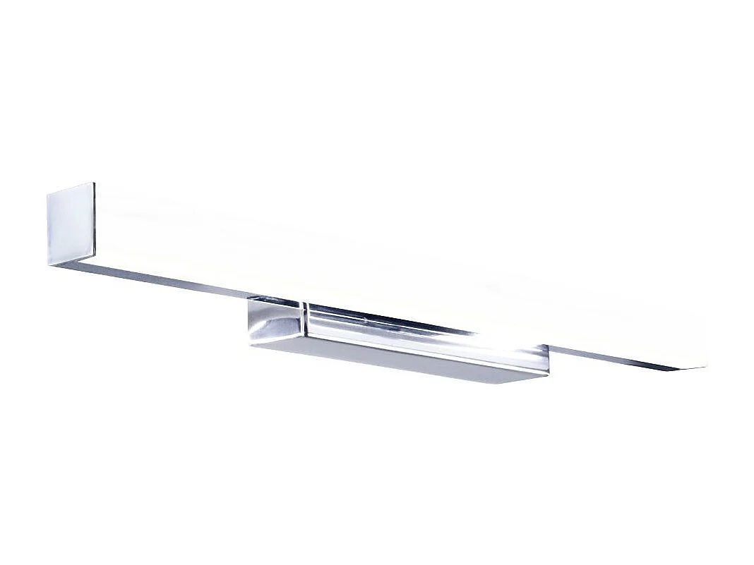 Applique de salle de bain 41cm chrome (12W 960lm 4000K IP44) - Voltman