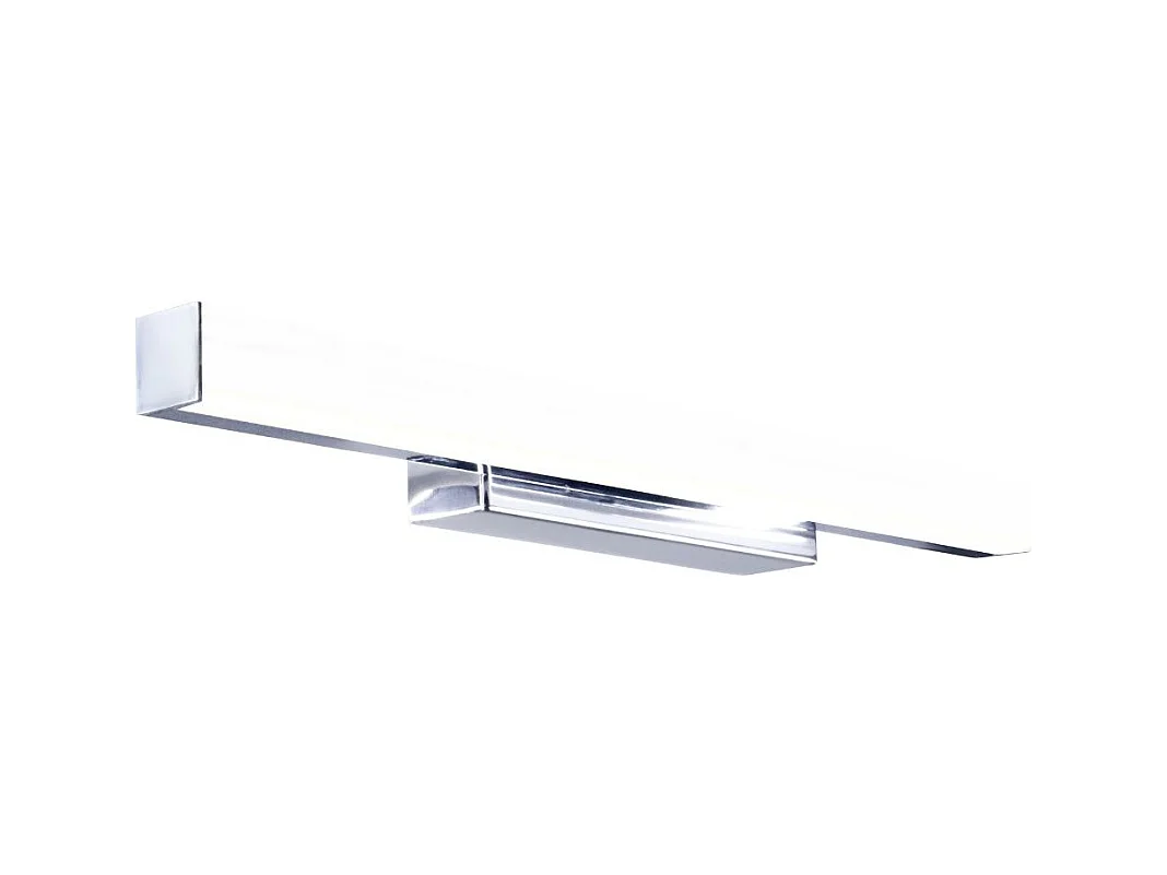Applique de salle de bain 41cm chrome (12W 960lm 4000K IP44) - Voltman