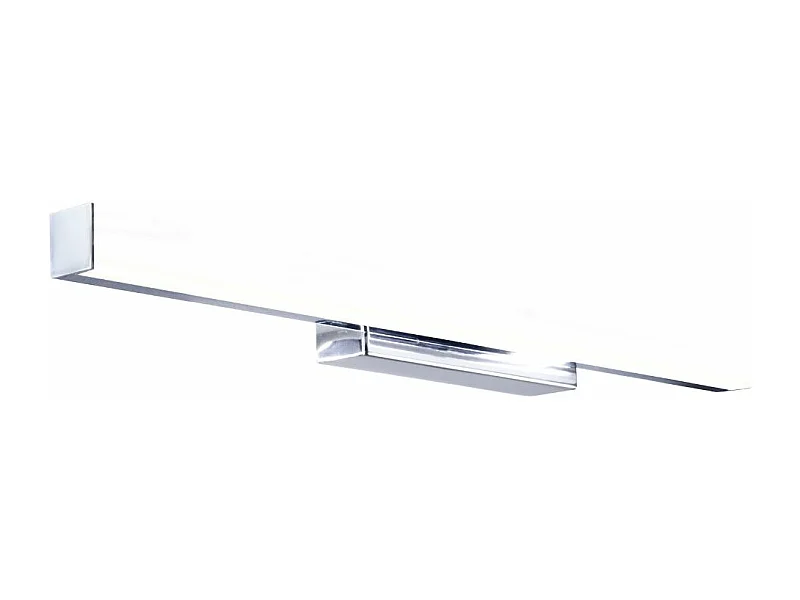 Applique de salle de bain 53cm chrome (16W 1280lm 4000K IP44) - Voltman