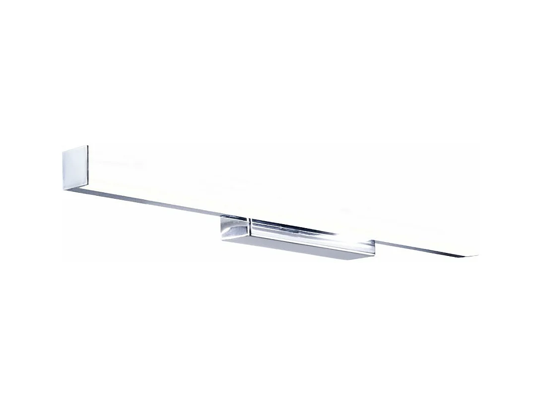 Applique de salle de bain 53cm chrome (16W 1280lm 4000K IP44) - Voltman