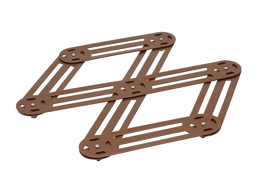 Dessous de plat étirable cuivre 25x12 cm