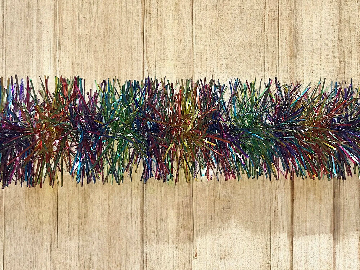 Décoration de Noël Dros, Ornement de Noël, Ornement de fête, Décoration festive, Made in Italy, 1000x8 h8 cm, Arc-en-ciel