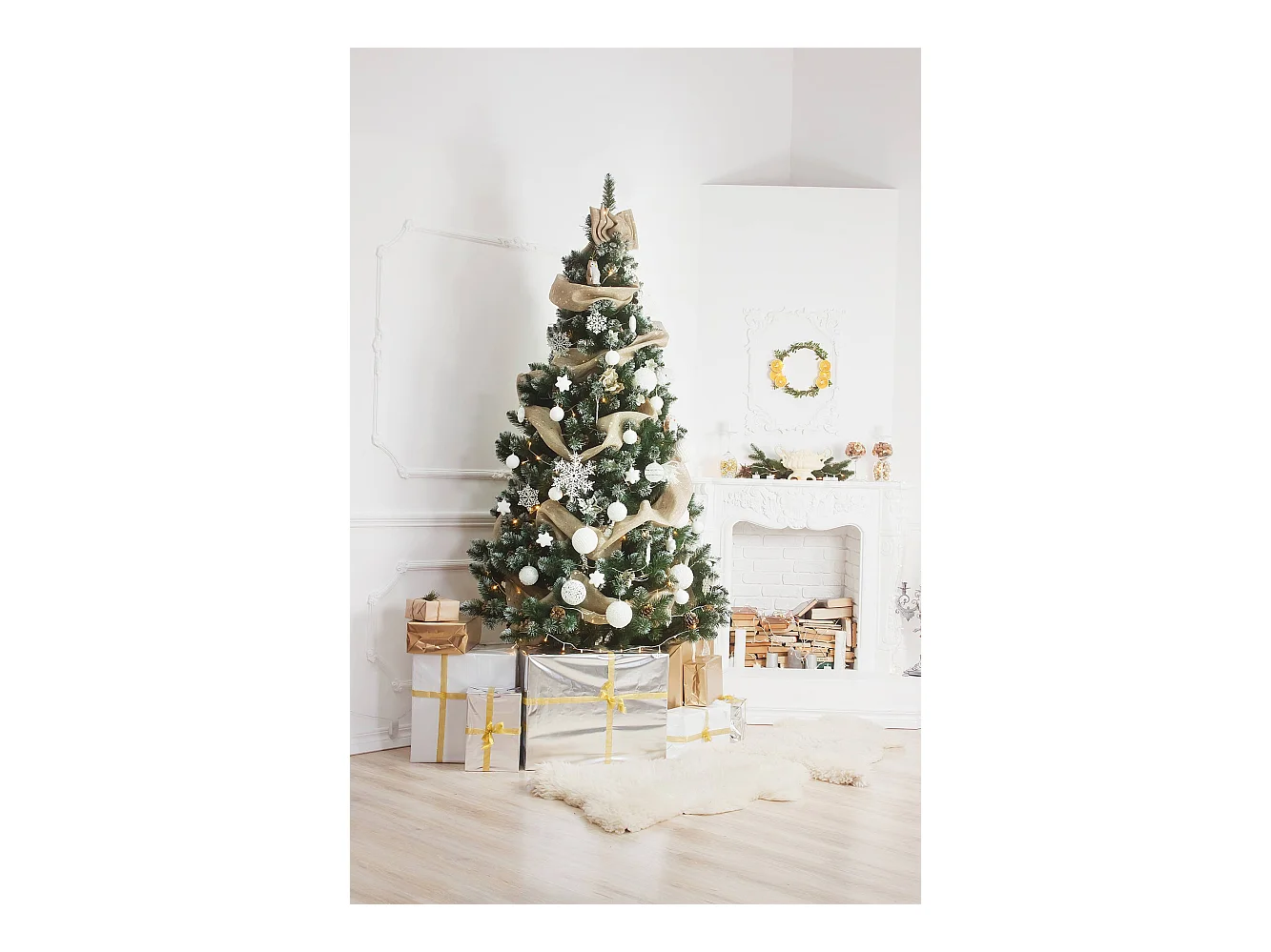 Weihnachtsbaum 210 cm Comet, Künstliche Kiefer, Realistischer Baum, Tannenbaum, 94x94 h210 cm, Grün